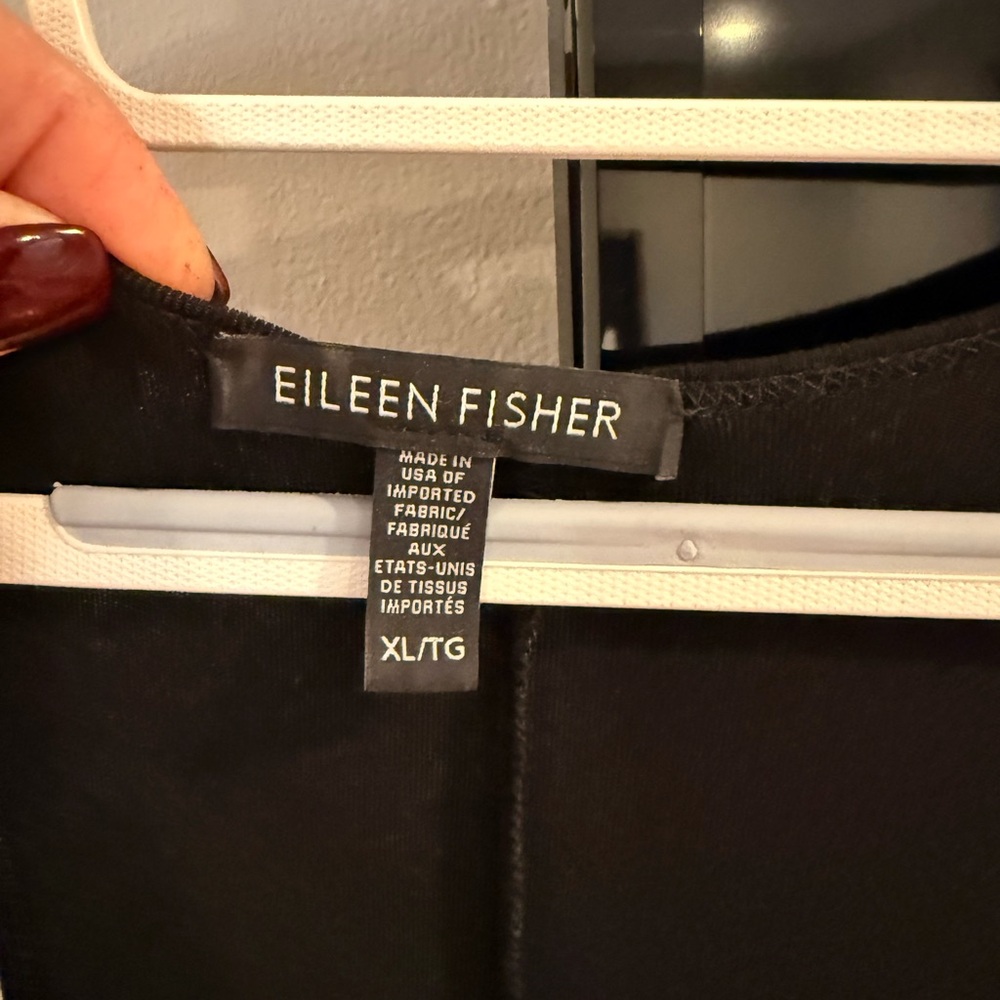 Eileen Fisher Classic Black summer dresss